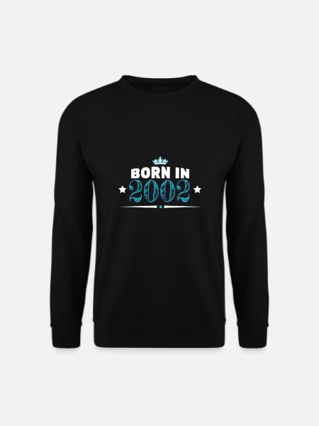 2002 - Sweat-shirt Unisexe - noir