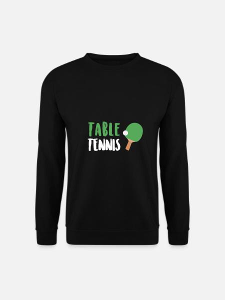 Tennis de table - Sweat-shirt Unisexe - noir