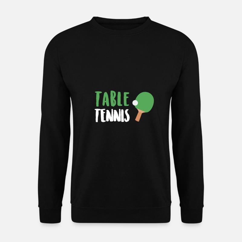 Table tennis - Unisex Sweatshirt - black