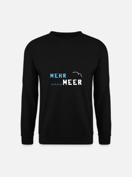 Meer - Unisex Pullover - Schwarz