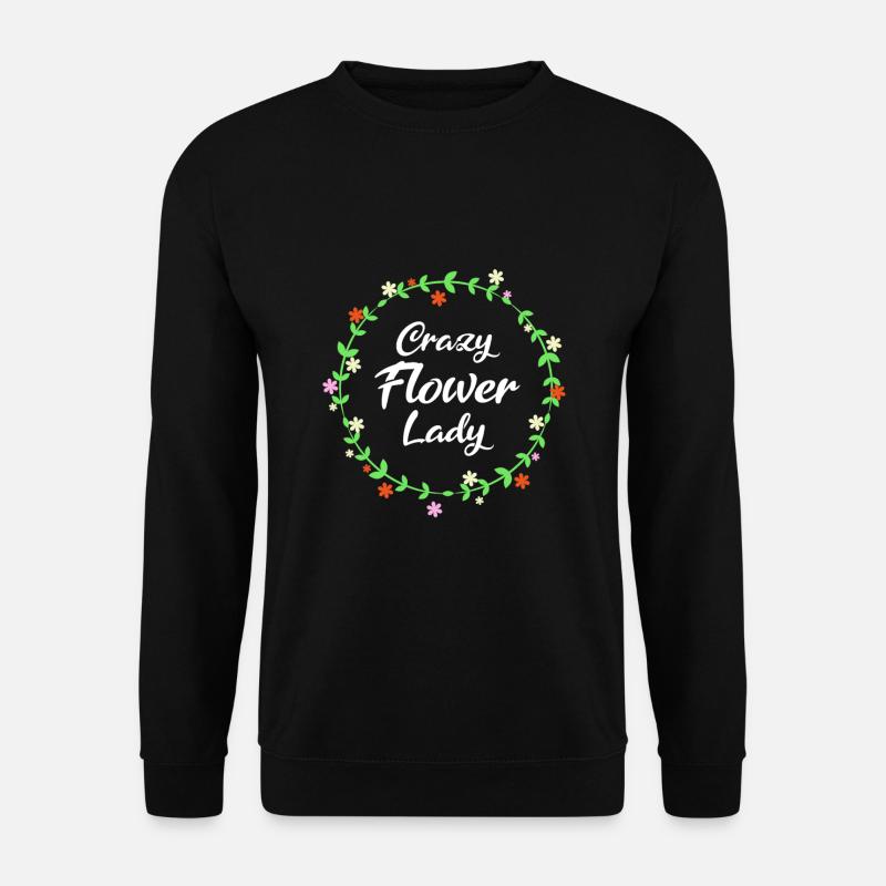Floristin - Unisex Pullover - Schwarz