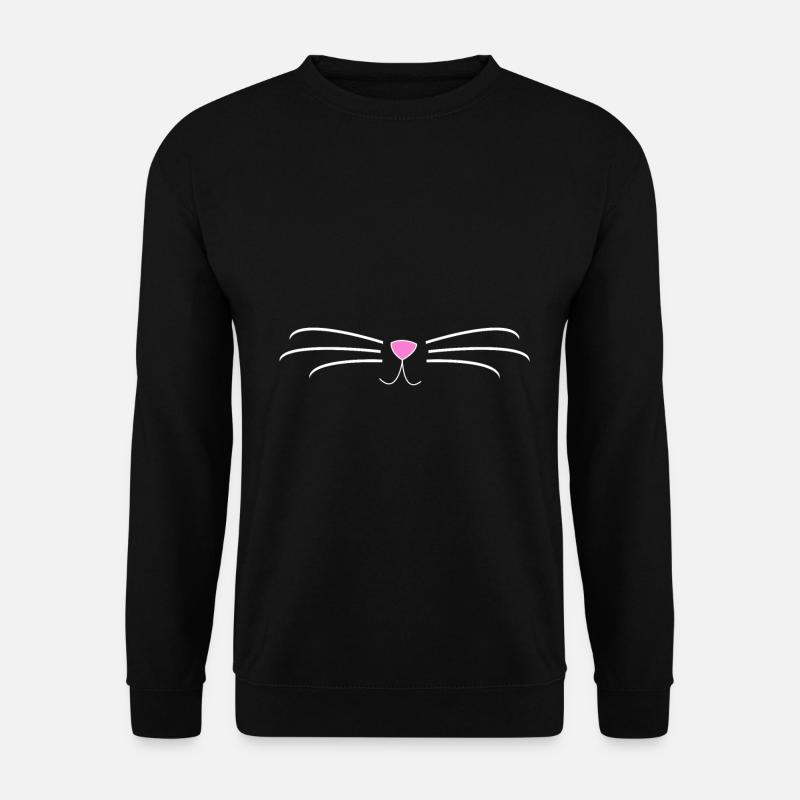 Chat, chat, cadeau, propriétaire de chat - Sweat-shirt Unisexe - noir