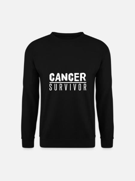 Krebs-Überlebender | Cancer Survivor - Unisex Pullover - Schwarz