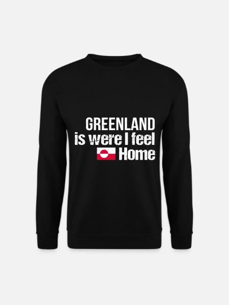 Grönland - Unisex Pullover - Schwarz