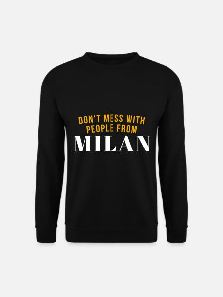 Milan Milan - Unisex Sweatshirt - black