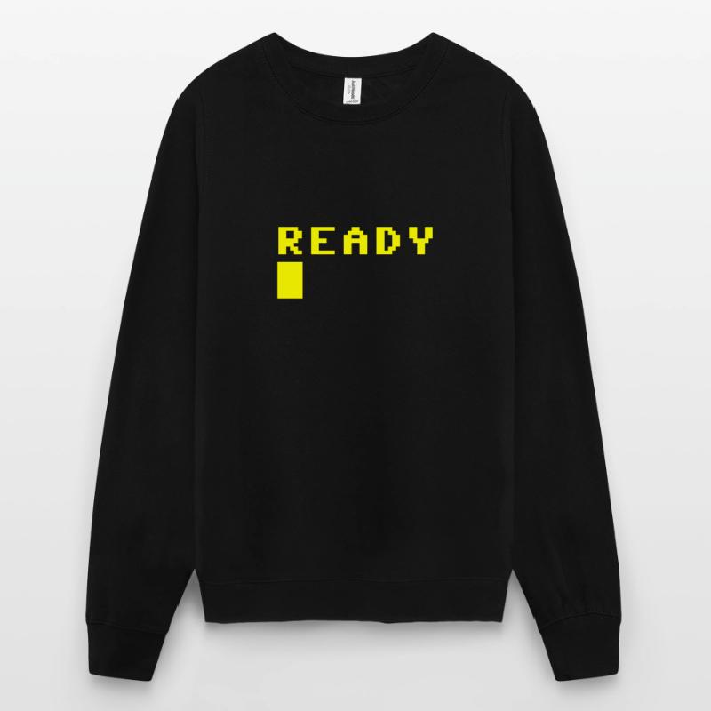 Ready Computer Bildschirm Screen Bereit Error Unisex Pullover
