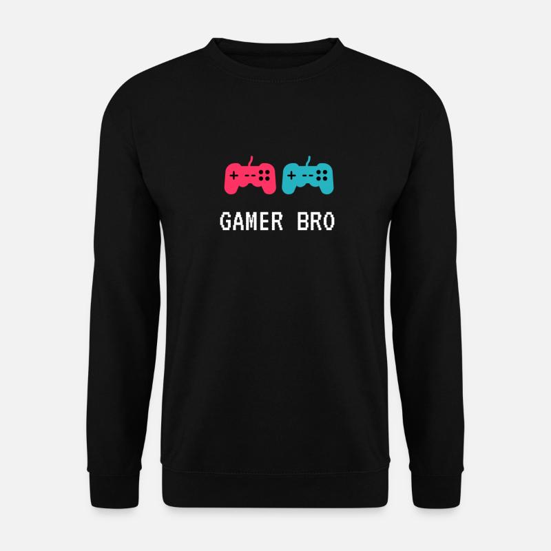GAMER BRO - Unisex Pullover - Schwarz