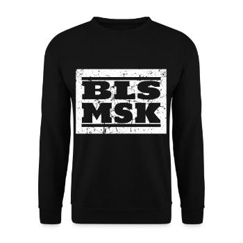 Kapelle Chor, Orchester, Zubehör, Blasmusik - Unisex Pullover - Schwarz - Vorne - Alina (178cm) & Michal (187cm)