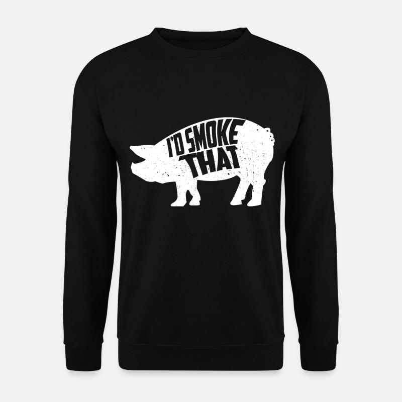 Grilling pork butchers - Unisex Sweatshirt - black