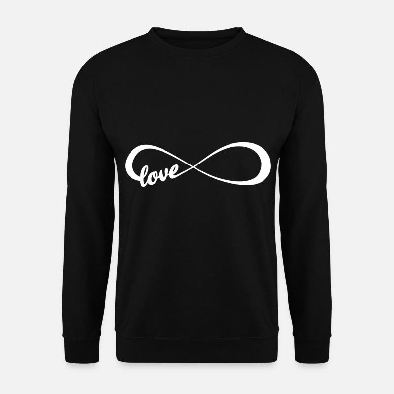 Amour infini - Sweat-shirt Unisexe - noir