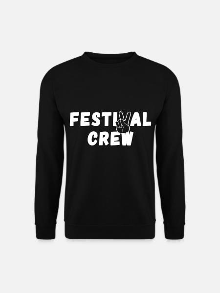 FESTIVAL CREW - Unisex Sweatshirt - black