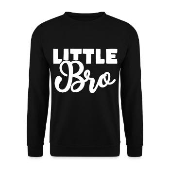 Petit Frère - Sweat-shirt Unisexe - noir - Devant - Alina (178cm) & Michal (187cm)