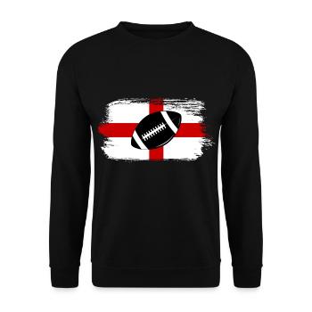 Angleterre Rugby Sports - Sweat-shirt Unisexe - noir - Devant - Alina (178cm) & Michal (187cm)
