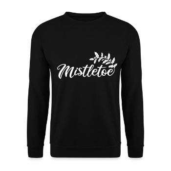 Gui Mistelzweig - Sweat-shirt Unisexe - noir - Devant - Alina (178cm) & Michal (187cm)
