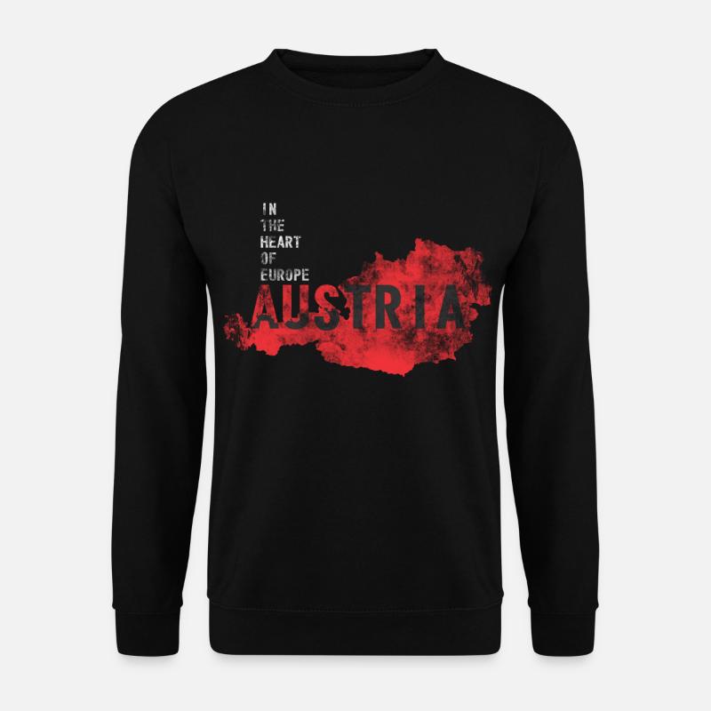 Austria - Unisex Sweatshirt - black