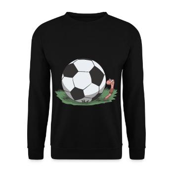 Idée cadeau football - Sweat-shirt Unisexe - noir - Devant - Alina (178cm) & Michal (187cm)