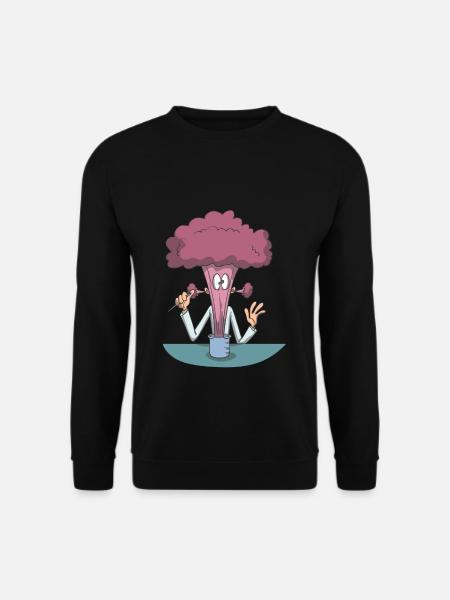 Chemistry explosion chemist - Unisex Sweatshirt - black