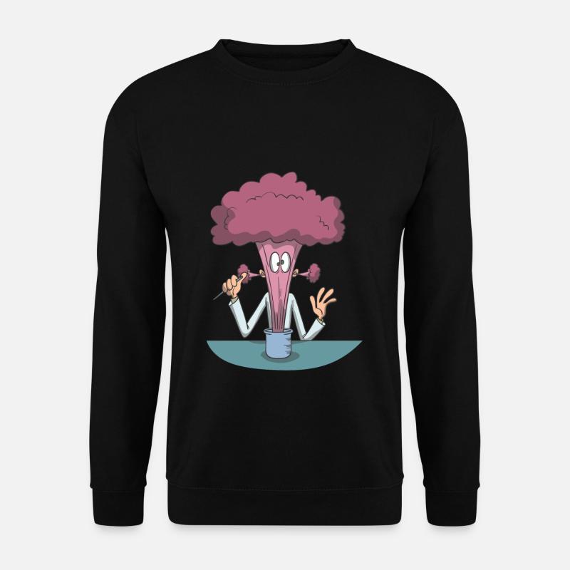 Chemie Explosion Chemiker - Unisex Pullover - Schwarz