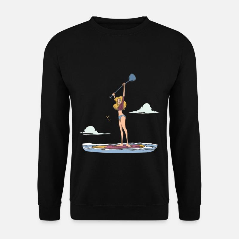Standup Paddle Athlete - Unisex Sweatshirt - black