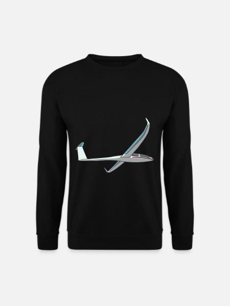Glider flight glider glider - Unisex Sweatshirt - black