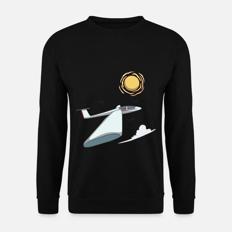Planeur au soleil Planeur planeur - Sweat-shirt Unisexe - noir