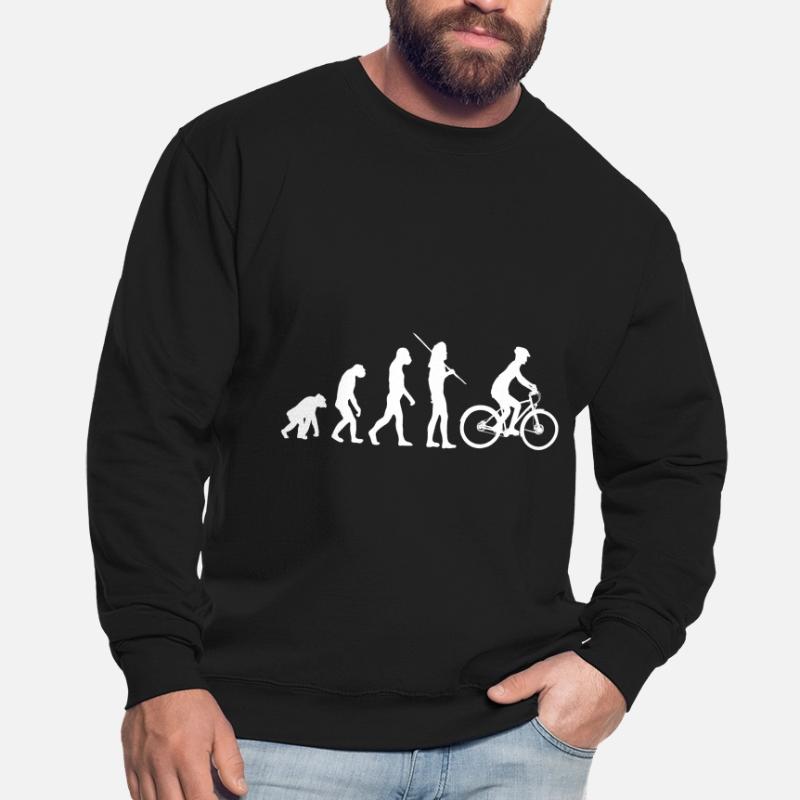 Evolution - bicycle Unisex Sweatshirt