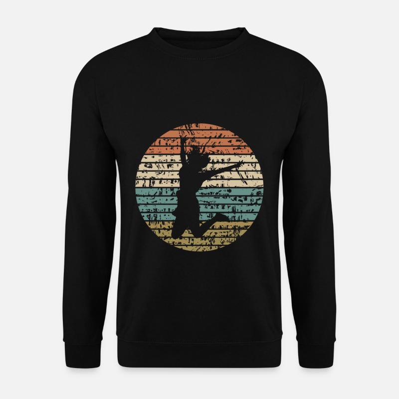 Freudensprung happy - Unisex Pullover - Schwarz