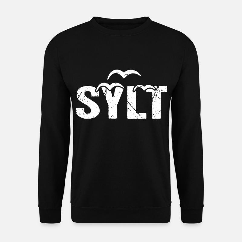 Sylt Island Seagulls - Unisex Sweatshirt - black