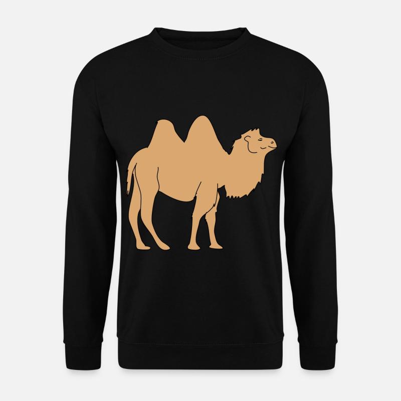 camel - Unisex Sweatshirt - black