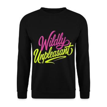 Wildly Unpleasant 8 - Unisex Pullover - Schwarz - Vorne - Alina (178cm) & Michal (187cm)