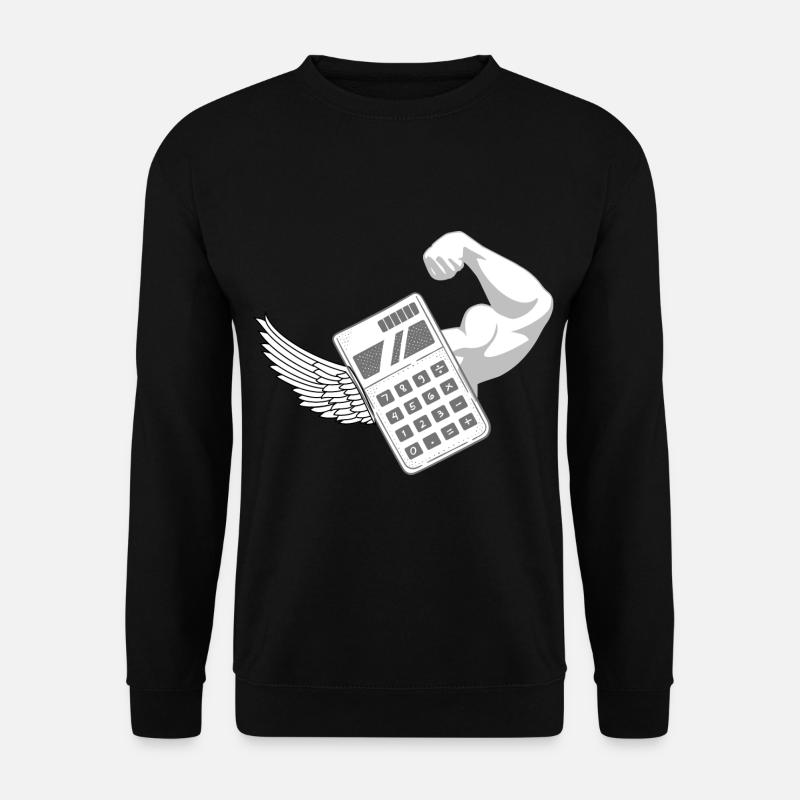 Taschenrechner - Unisex Pullover - Schwarz