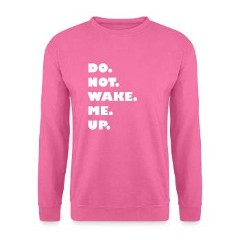 NE PAS APPLIQUER MOI - Sweat-shirt Unisexe - rose - Devant