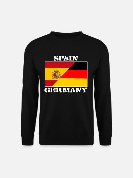 Deutschland Spanien,Germany Spain,friendship Shirt - Unisex Pullover - Schwarz