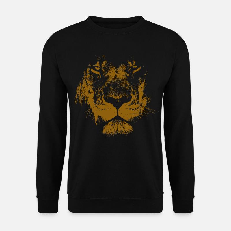 Löwe - Unisex Pullover - Schwarz