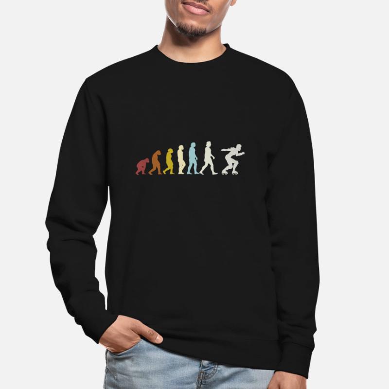 Inline Skates Inline Skating Roller Skating Unisex Sweatshirt