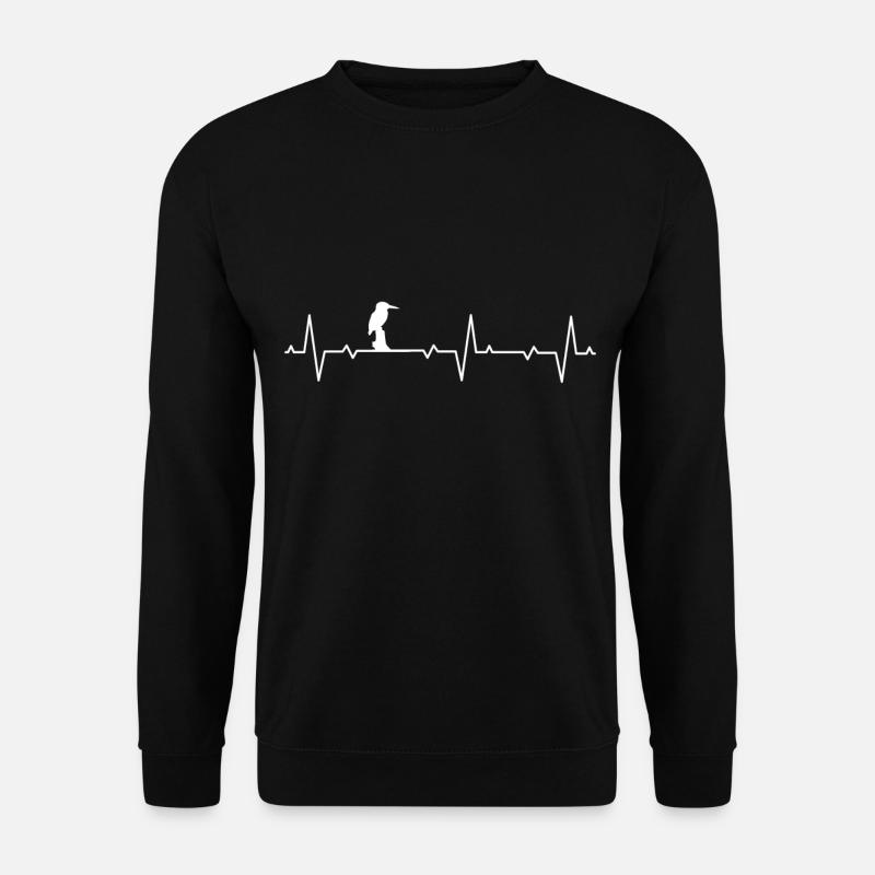 Kingfisher Birdwatchers Conservation Birds Nature - Unisex Sweatshirt - black