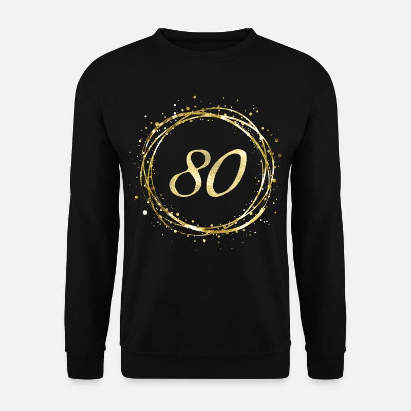 80 - Unisex Pullover - Schwarz
