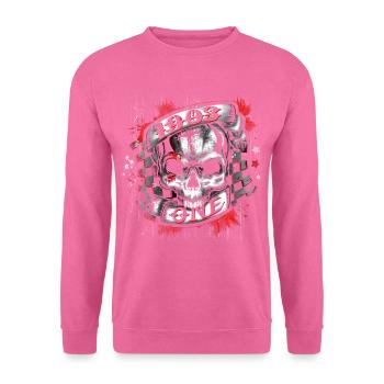 1903 One - Biker Skull - Unisex Pullover - Pink - Vorne