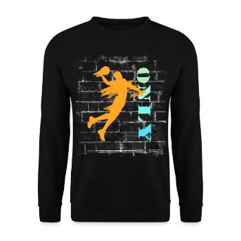Basket-ball - Sweat-shirt Unisexe - noir - Devant - Alina (178cm) & Michal (187cm)
