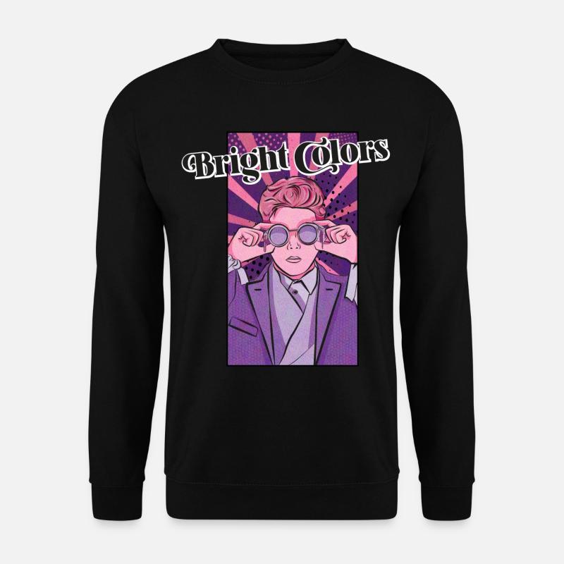 Bright Colors - Unisex Sweatshirt - black