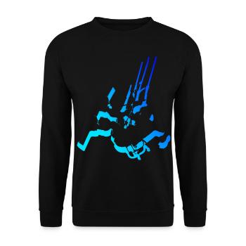 Women's Kitesurf Kitesurfing Men's Kitesurfing - Unisex Sweatshirt - black - Front - Alina (178cm) & Michal (187cm)