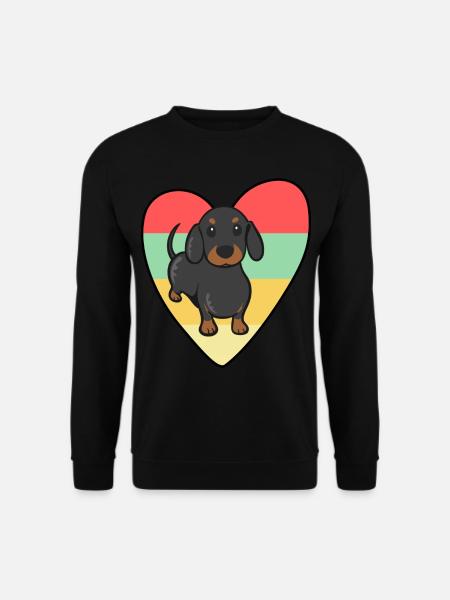 Leicht abgelenkt durch Wiener - Unisex Pullover - Schwarz