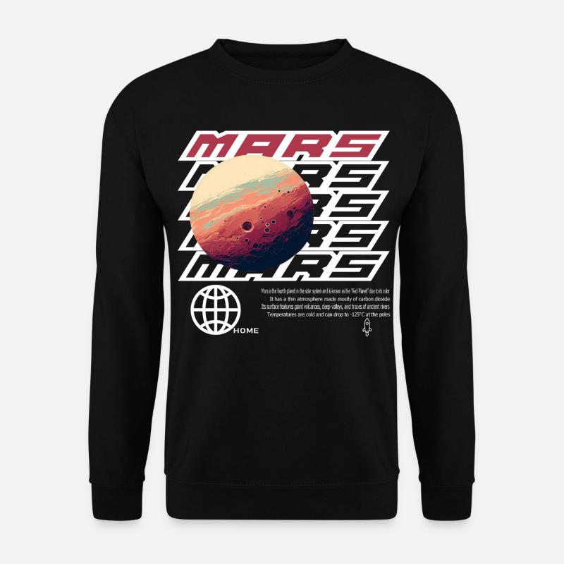Mars - Unisex Sweatshirt - black