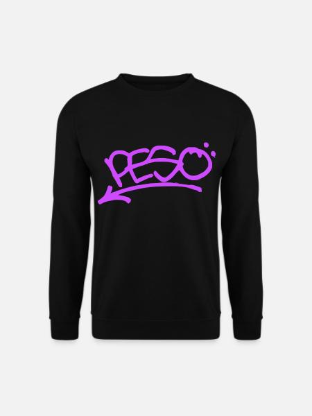 Graffiti Peso - Unisex Pullover - Schwarz