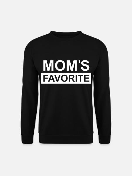 Moms Favorite - Unisex Sweatshirt - black