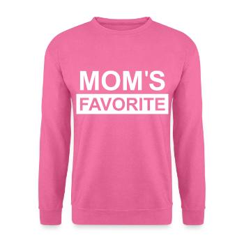 Moms Favorite - Unisex Pullover - Pink - Vorne
