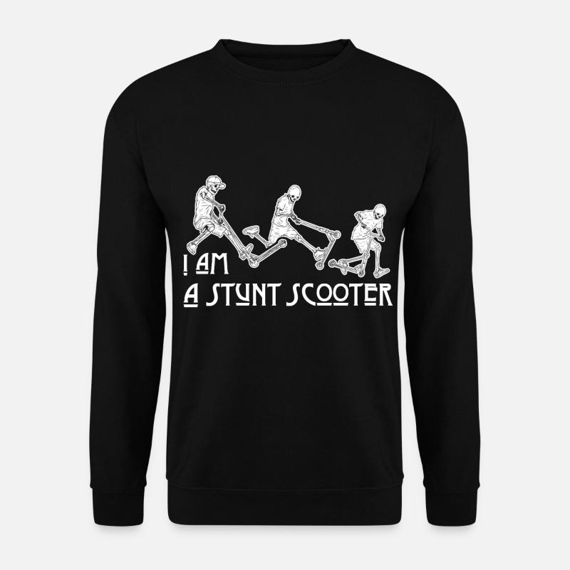 Stunt Scooter - Unisex Pullover - Schwarz
