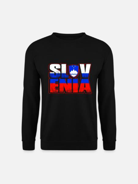 Slowenien - Unisex Pullover - Schwarz