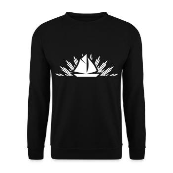 Schiff - Unisex Pullover - Schwarz - Vorne - Alina (178cm) & Michal (187cm)