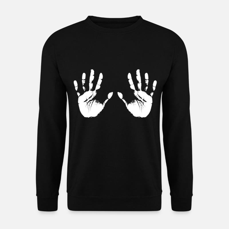 Hände - Unisex Pullover - Schwarz